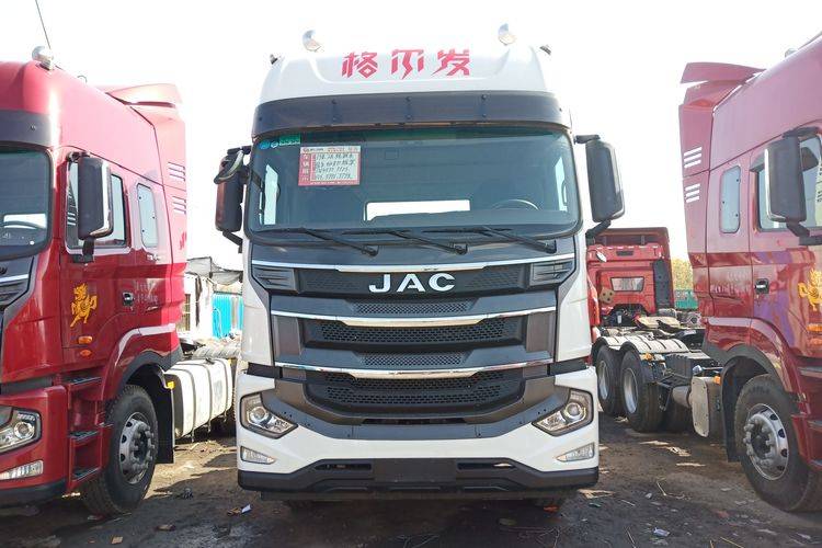 山东济宁二手牵引车库存心 江淮格尔发a5w460马力转让