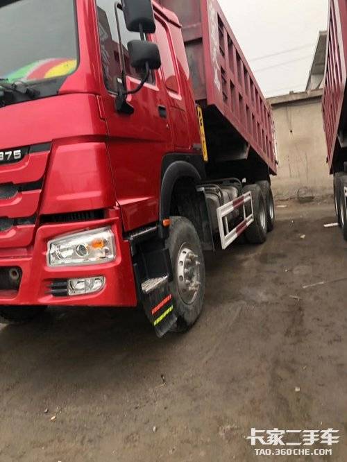自卸车 重汽豪沃(howo) 375马力 无手续车