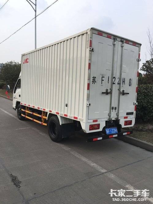 江铃顺达4.2米单排平板货车