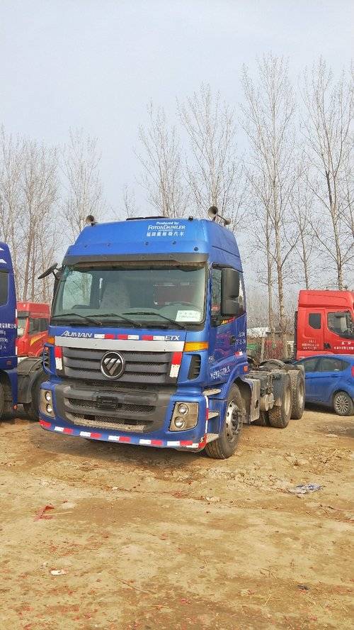 已售二手牵引车 国福田欧曼etx国五 400马力