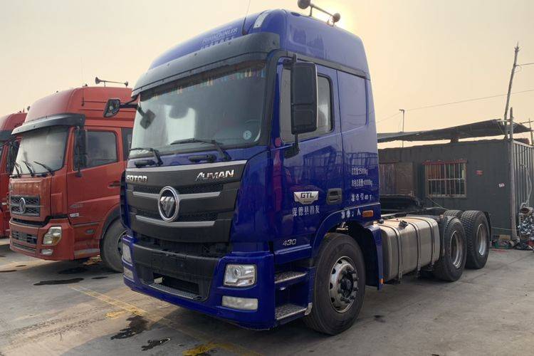 已售二手牵引车 福田欧曼gtl430马力双驱潍柴
