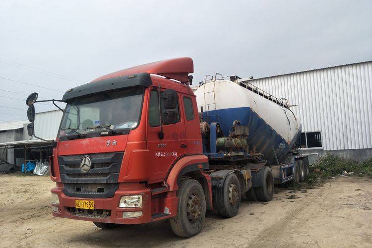二手专用车 粉粒物料运输375马力转让出售_卡家二手车
