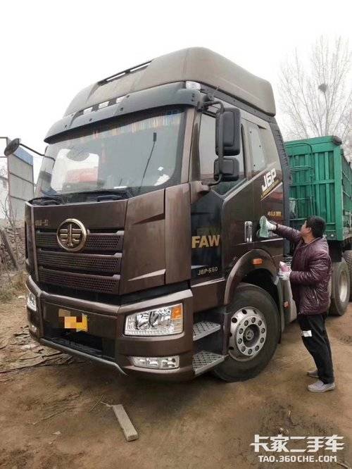 二手牵引车 一汽解放j6p 550马力国五排放