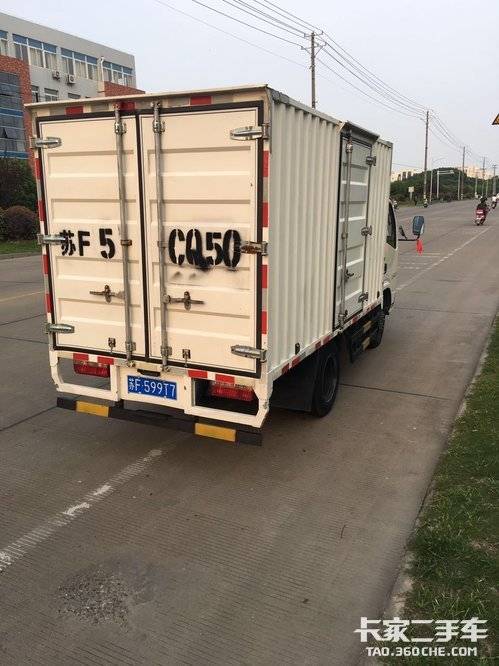 东风多利卡3.8米单排厢式货车_江苏二手载货车交易市场_卡家二手车