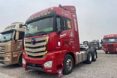 二手福田 欧曼EST 6系重卡 510马力 6X4牵引车(国五) 双驱 福田康明斯二手牵引车 黄牌图片