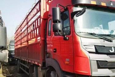 二手江淮 格尔发A5W重卡 270马力 6X2 9.5米栏板载货车(国五) 前四后四 玉柴二手载货车 黄牌图片