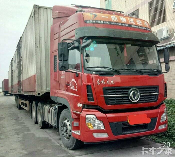 东风天龙420启航版一年多的车