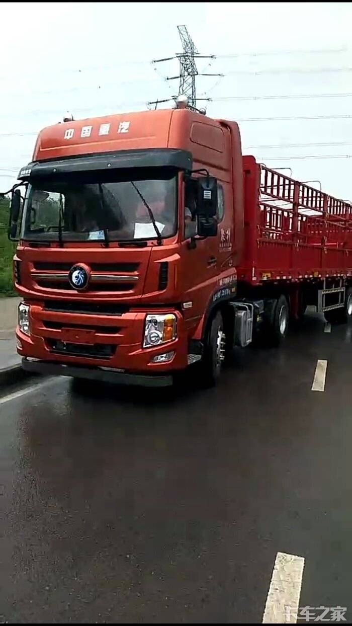 9.8米的四轴小半挂礼拜一可以拿... _ 卡车之家论坛