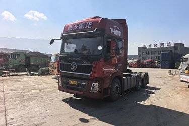 二手陕汽重卡 德龙X5000 智行版 560马力 6X4牵引车(国五) 双驱 潍柴二手牵引车 黄牌图片