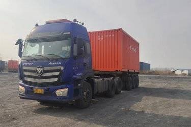 二手福田 欧曼新ETX 6系重卡 460马力 6X4牵引车(国五) 双驱 潍柴二手牵引车 黄牌