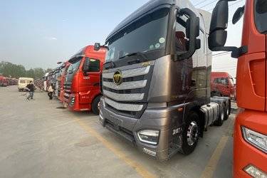 二手福田 欧曼EST 620马力 6X4 AMT自动档牵引车(液缓)(国六) 双驱 康明斯二手牵引车 黄牌图片