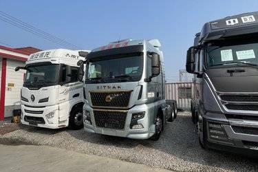 二手中国重汽 汕德卡SITRAK C9H重卡 570马力 6X4 AMT自动挡牵引车(国六)(带液缓)(国六) 双驱 潍柴二手牵引车 黄牌