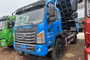 二手大运 G6中卡 140马力 4X2 4米自卸车(国五) 单桥 玉柴二手自卸车 黄牌图片