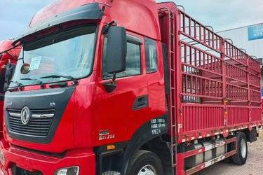 二手东风商用车 天锦KR PLUS 舒适版 290马力 4X2 6.8米仓栅式载货车(国六) 单桥 东风康明斯二手载货车 黄牌图片