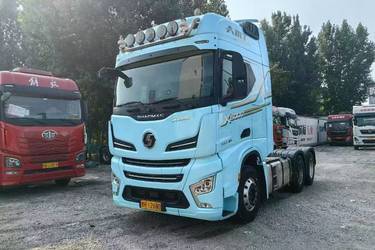 二手陕汽重卡 德龙X6000 菁英版 560马力 6X4牵引车(国六) 双驱 潍柴二手牵引车 黄牌图片