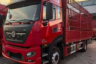 二手东风商用车 天锦KR PLUS 舒适版 290马力 4X2 6.8米仓栅式载货车(国六) 单桥 东风康明斯二手载货车 黄牌图片