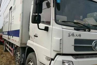 二手东风商用车 天锦中卡 210马力 6X2 8.6米厢式载货车(国五) 前四后四 东风二手载货车 黄牌图片