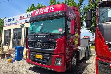 二手陕汽重卡 德龙X5000 480马力 6X4牵引车(国六) 双驱 潍柴二手牵引车 黄牌图片