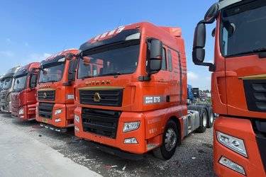 二手中国重汽 汕德卡SITRAK G7S重卡 510马力 6X4 AMT自动档牵引车(国六) 双驱 曼二手牵引车 黄牌图片