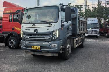 二手东风华神 T3 180马力 4X2 3.8米自卸车(国六) 单桥 玉柴二手自卸车 黄牌图片