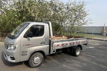 二手福田瑞沃 小金刚 4X2 自卸车(国六) 单桥 北汽福田二手自卸车 蓝牌图片