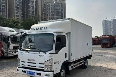 二手庆铃 五十铃KV100 115马力 4.17米单排厢式轻卡(国五) 单桥 庆铃五十铃二手载货车 蓝牌图片