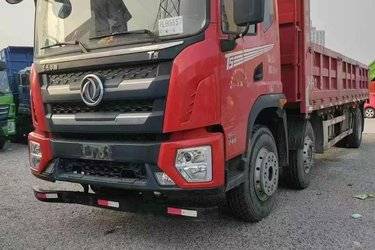 二手东风华神 T5 270马力 8X2 7.6米自卸车(国六) 8X2 潍柴二手自卸车 黄牌图片