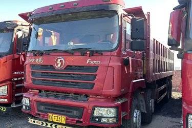 陕汽重卡 德龙F3000 430马力 8X4 8米自卸车(国五) 前四后八 潍柴二手自卸车 黄牌