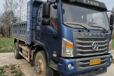 二手大运 G6中卡 160马力 4X2 4.2米自卸车(国五) 单桥 玉柴二手自卸车 黄牌