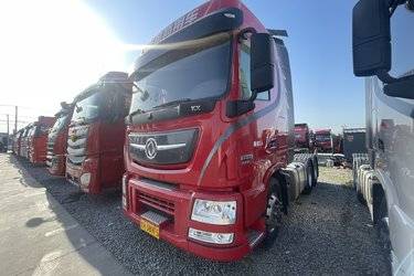 二手东风商用车 天龙旗舰KX 2018款 560马力 6X4牵引车(国五) 双驱 康明斯二手牵引车 黄牌图片