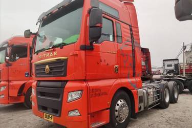 二手中国重汽 汕德卡SITRAK C7H重卡 540马力 6X4牵引车(国五) 双驱 曼二手牵引车 黄牌图片