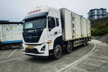 二手畜禽运输车 东风商用车 东风天龙KL 465 9.6 8X4图片