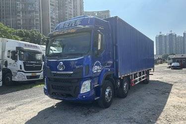 东风柳汽 乘龙H5中卡 270马力 6X2 9.6米厢式载货车(国五) 前四后四 玉柴二手载货车 黄牌