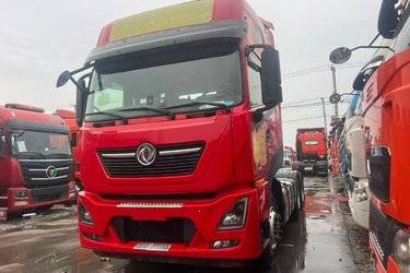 二手东风商用车 天龙KL重卡 领惠版 560马力 6X4牵引车(国六) 双驱 东风康明斯二手牵引车 黄牌图片