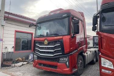 二手中国重汽 HOWO Max重卡 510马力 6X4牵引车(国六) 双驱 曼二手牵引车 黄牌