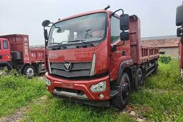 二手福田瑞沃 大金刚ES7 270马力 6X2 7.4米自卸车(国六) 前四后四 玉柴二手自卸车 黄牌图片
