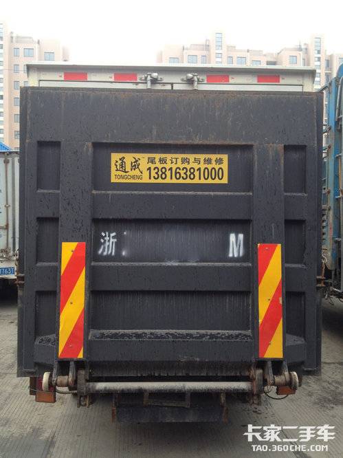 浙江宁波二手自卸车加装转让己的汽尾板标准升
