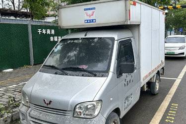 二手五菱之光 2017款 实用型 2座 82马力 1.2L封闭式货车(国五)二手封闭货车后驱图片