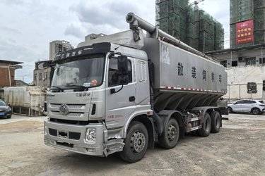 二手粉粒物料运输车 三环十通 昊龙 300 8.3 8X4图片