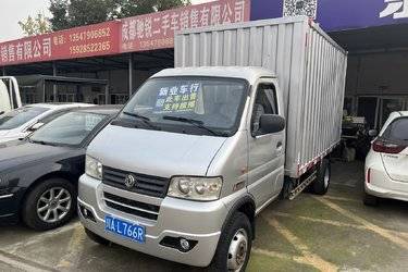 二手东风 小霸王W15 102马力 3.18米单排厢式微卡(国五) 单桥 蓝齐柳机二手载货车 蓝牌图片