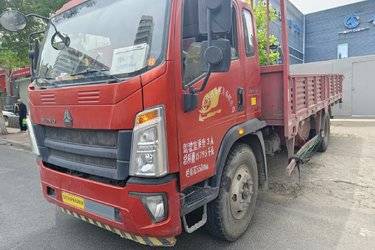 二手中国重汽HOWO 统帅 180马力 5.2米排半栏板载货车(10挡)(国五) 单桥 云内动力二手载货车 黄牌