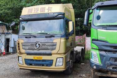 二手陕汽重卡 德龙X3000 550马力 6X4牵引车(国五) 双驱 潍柴二手牵引车 黄牌图片