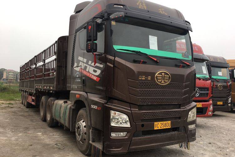 江西宜春二手牵引车青岛解放jh650马力转让出售_卡家二手车