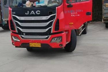 二手江淮 格尔发K5L中卡 160马力 4X2 6.2米厢式载货车(国五) 单桥 云内动力二手载货车 黄牌图片