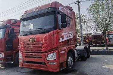 二手青岛解放 JH6重卡 寒区版 500马力 6X4牵引车(国五) 双驱 锡柴二手牵引车 黄牌图片