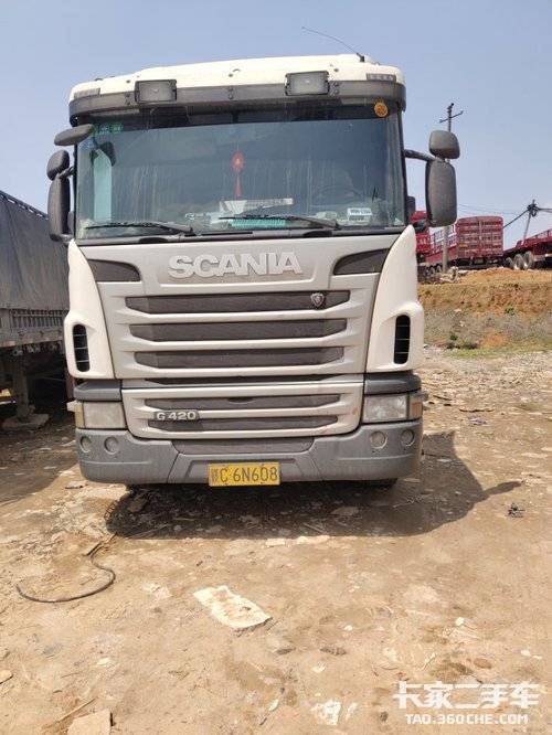 牵引车斯堪尼亚420马力