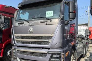 ���ֿ����й����� HOWO TH7�ؿ� ��Ӯ�� 610���� 6X4 AMT�Զ���ǣ����(����) ˫�� Ϋ�����ǣ���� ����