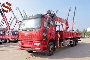 二手随车吊 一汽解放 解放J6L 320 8.4 4X2