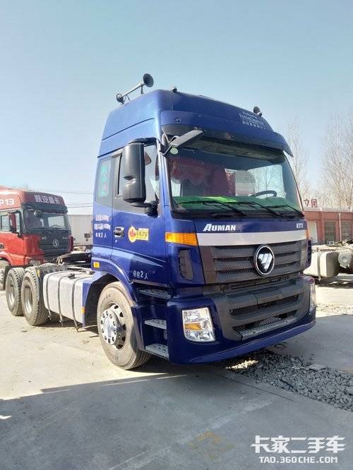 二手牵引车福田欧曼430马力国五18年跑车