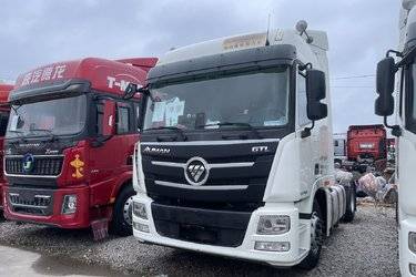 二手福田 欧曼GTL 6系重卡 460马力 4X2牵引车(国五) 单桥 福田康明斯二手牵引车 黄牌图片